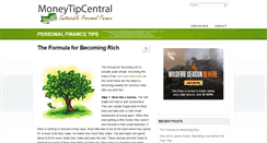 Desktop Screenshot of moneytipcentral.com